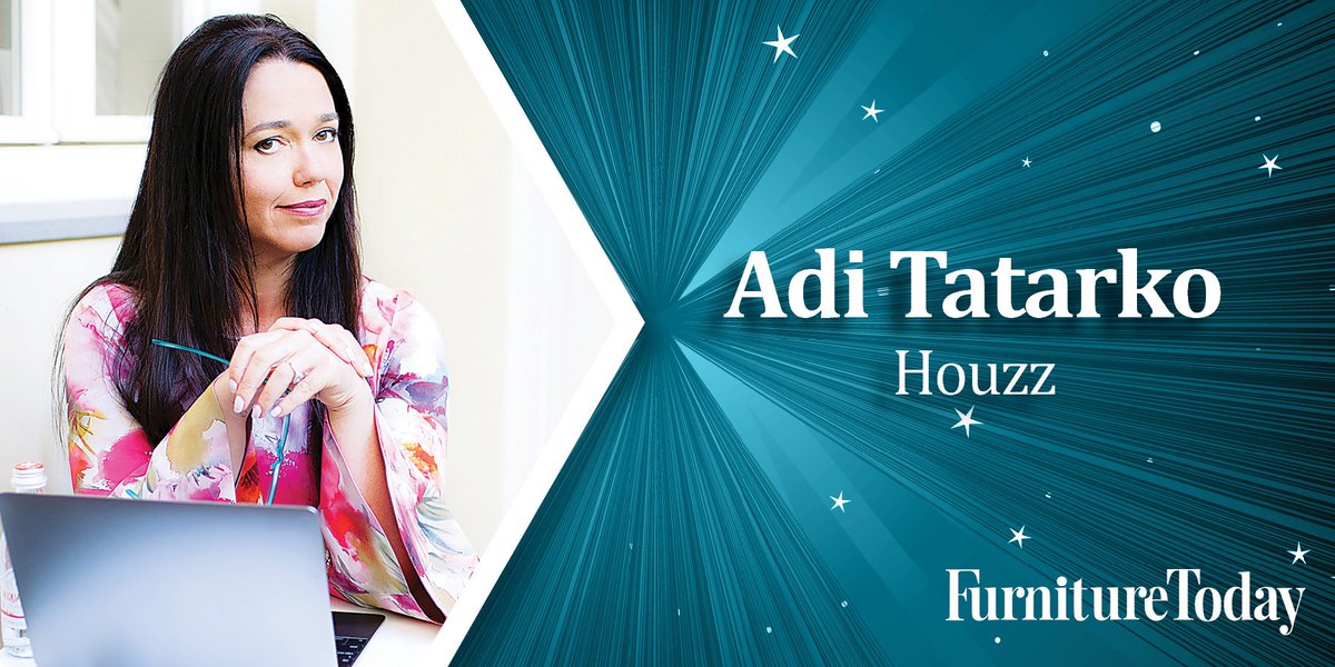 Congratulations, Adi Tatarko! The co-founder and CEO of <a href="/houzz/">houzz</a> has been named to Furniture Today's 20 to Watch list for 2018. Read about the inspiration for this online community: hubs.ly/H0dLxCp0

#thepeopleissue