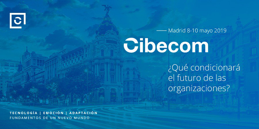Te has preguntado ¿Qué condicionará el futuro de las organizaciones? 
En la II Cumbre Iberoamericana de Comunicación Estratégica discutiremos al respecto, el evento tendrá lugar los días 8, 9 y 10 de mayo de 2019, en Madrid, España.