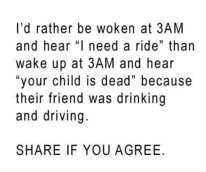 Harsh.... but important. #makethecall