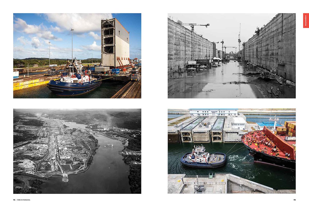 TomFowlks's tweet photo. spread from #Expansion chapter of #SelfPublished book #ThisIsPanama about all @canaldepanama operations
link 4 pre-order:
https://t.co/hwcQtGGT6z
#ShipsInPics #PanamaCanal #Panama #TugBoat @ExplorersClub @shipping_latest @ShipNews @USEmbPAN @ATP_panama @APMTerminals @BSSSPANAMA https://t.co/GXNtyHdnj5