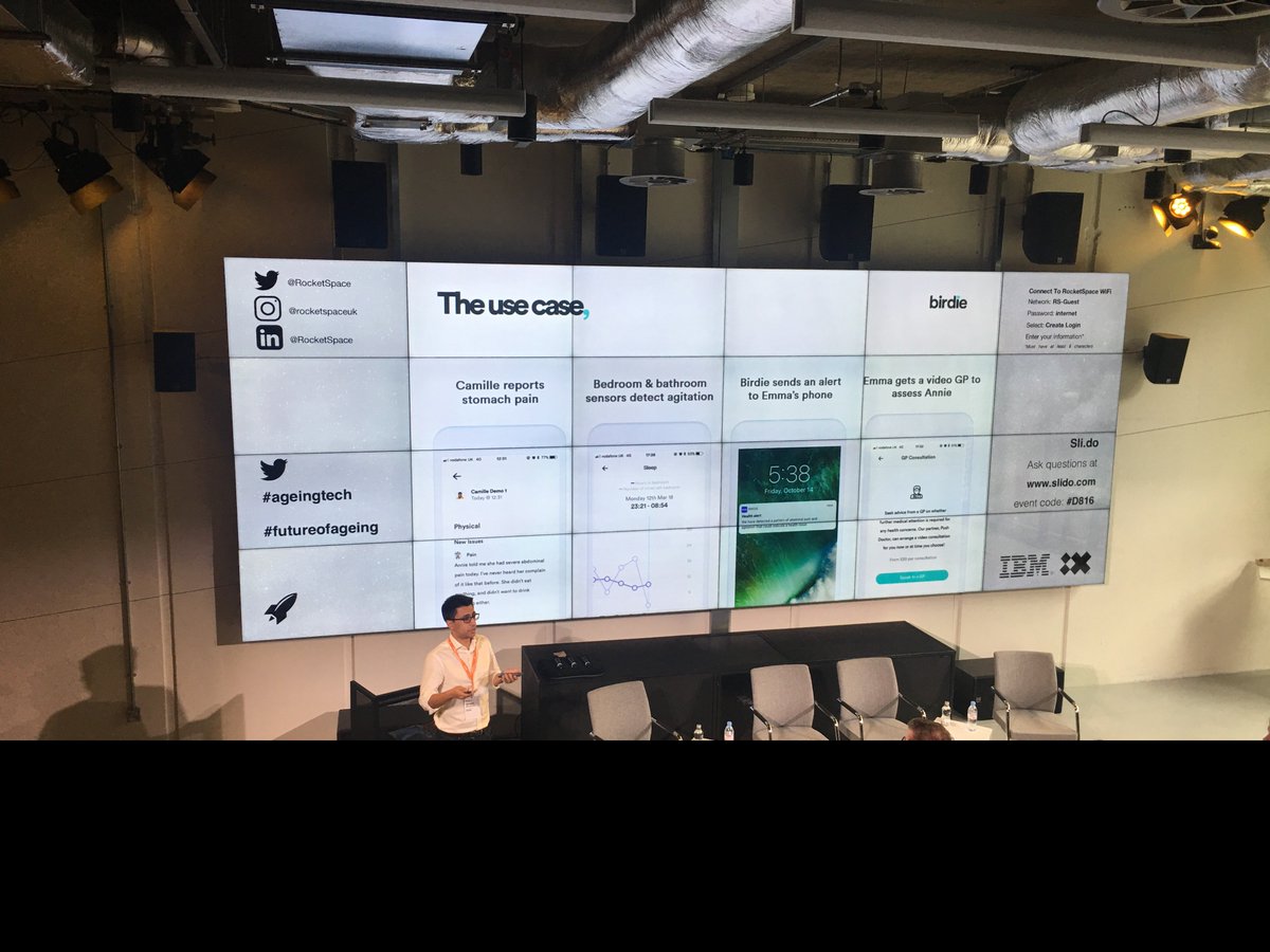 BirdieCare's tweet image. Well done to our favourite CFO, Abeed, who presented at the Director of  #ageingtech event organised today by @RocketSpace on “How Technology can help the Ageing Population&quot;? #Ageingwithconfidence #FutureofAgeing #homefirst #birdie