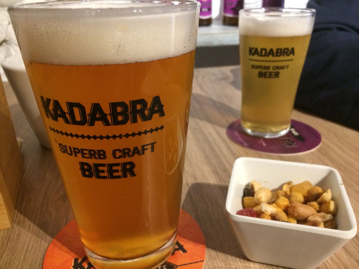 Cerveza artesanal en #León — <a href="/kadabraleon/">Kadabraleon</a>. Muy apetitosa.