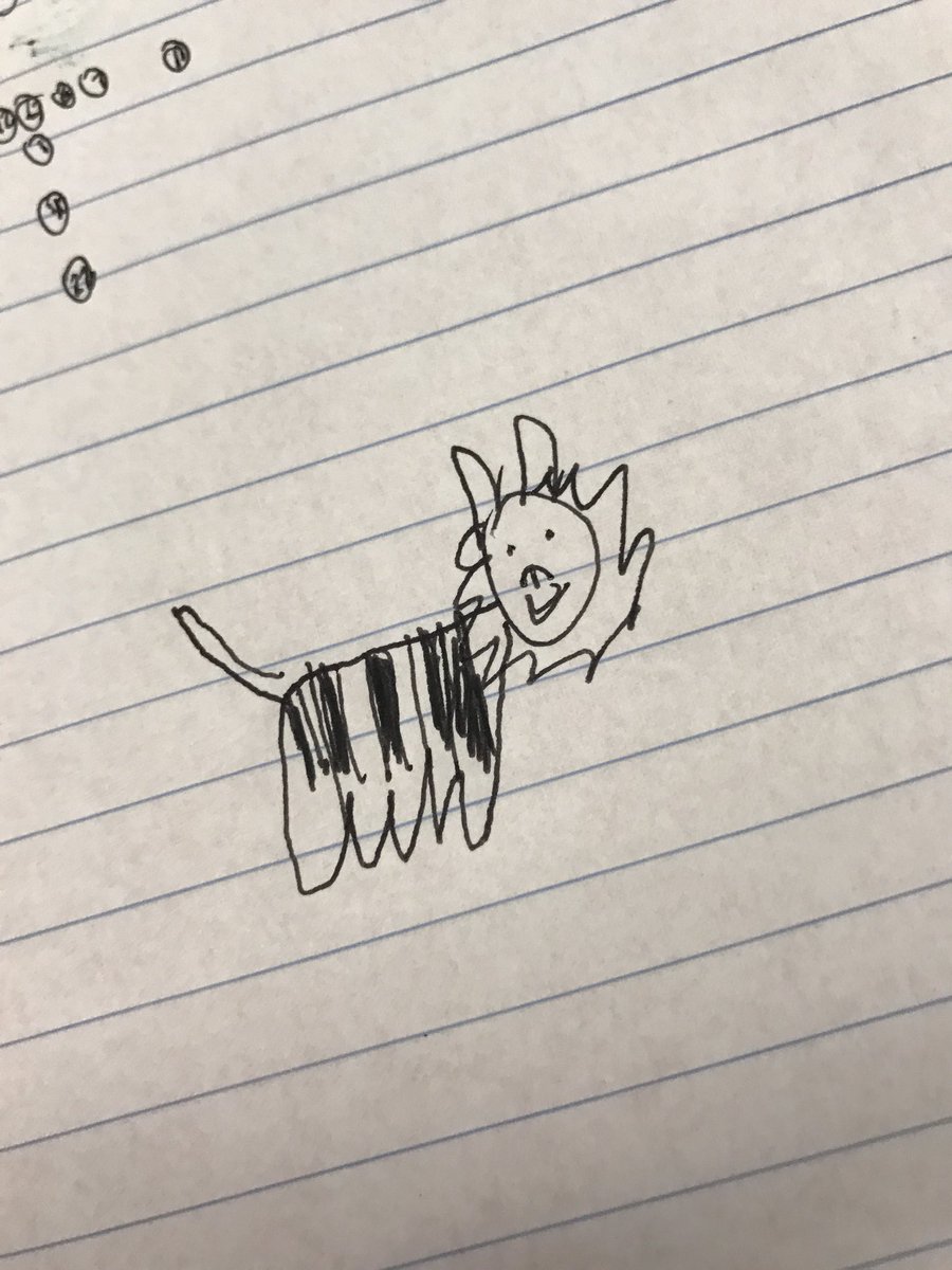 CarterLandis3's tweet photo. it’s a lion and a zebra #CAS110 https://t.co/4rkKAk7G6h