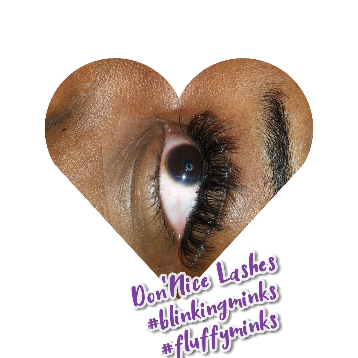 LashesNice's tweet image. #Indylashtech #indylashartist #indyminks #blinkingminksbycharyah #donnicelashes #blinkingminks