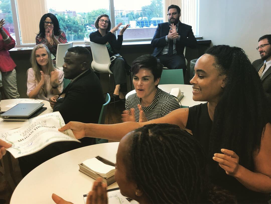 DefendShelbyCo's tweet photo. Congratulations to our latest class of new attorneys! We’re proud of this group of courageous public defenders and what better way to celebrate their intelligence, dedication and zeal — than with an ice cream party! 🍨 https://t.co/EvigySMLll