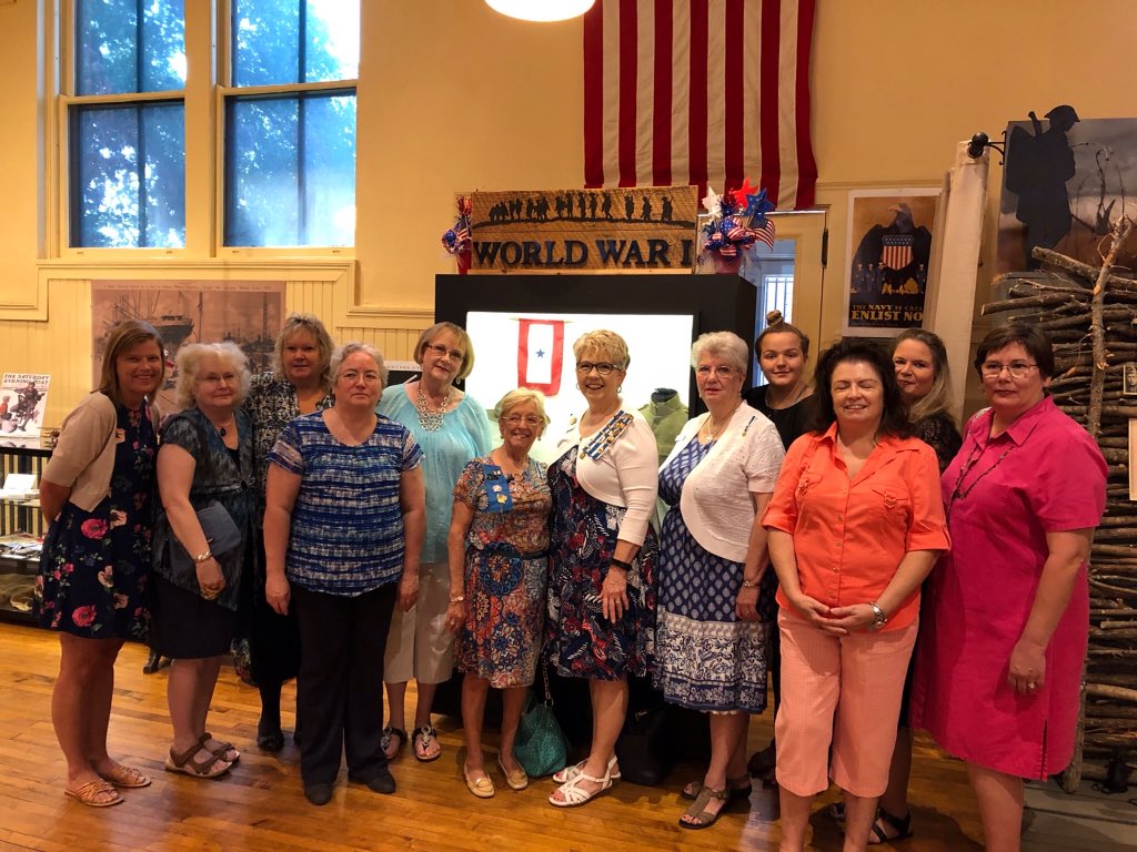 The John Greer DAR, Anna, TX group were wonderful visitors to the WWI exhibit at CCHM.  They were very appreciative for the special tour and know how vital the Museum is to Collin County.