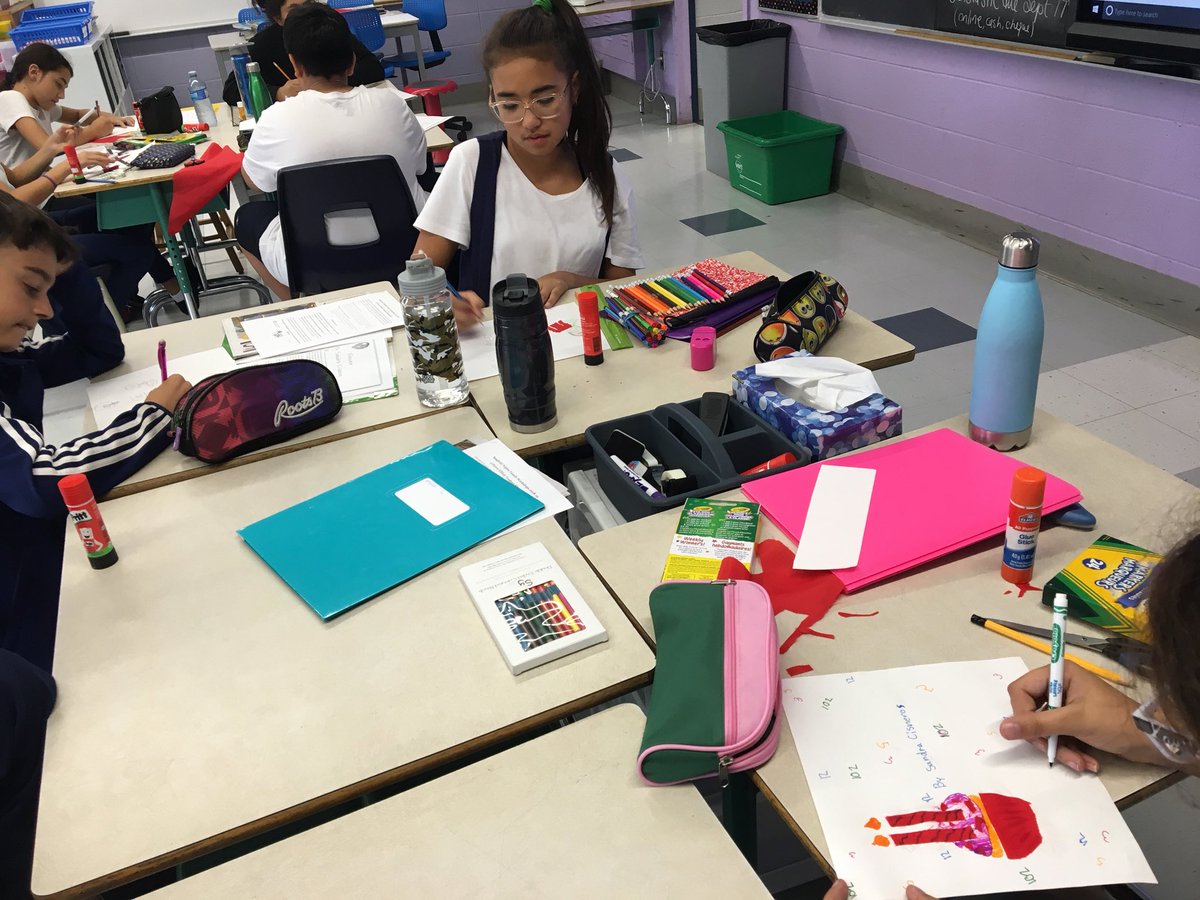 MsJennsClass's tweet photo. Creating covers to demonstrate our understanding of the short story Eleven. @PET_EMSB #PETlearns https://t.co/FPcVAXc6Ff