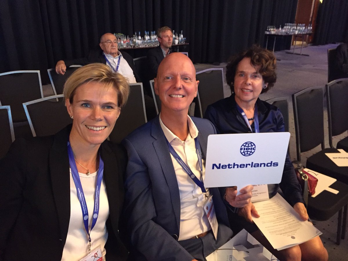 Onze vice voorzitter Mark Pehlig is gekozen als board member van onze mondiale organisatie <a href="/FIDIC/">FIDIC</a> at #FIDICBerlin2018