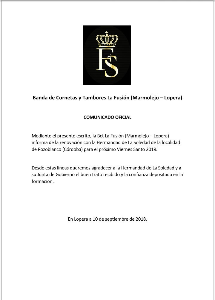ccttlafusion's tweet photo. COMUNICADO OFICIAL 📄 https://t.co/M2zZkWq8o2