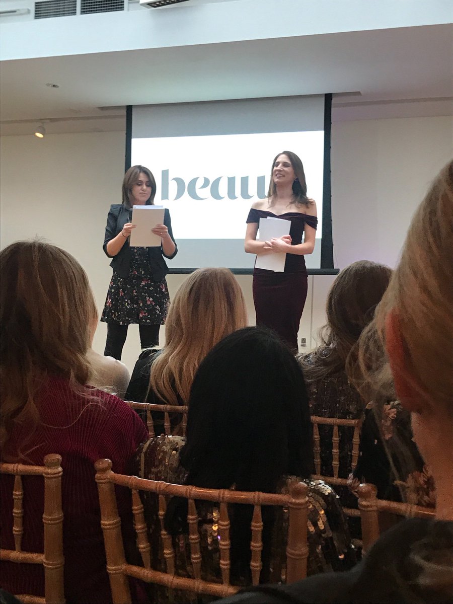 AislingBaker's tweet photo. All Kicking off the @beautie awards #beaut#beautawards18 https://t.co/hJWx19Ask8