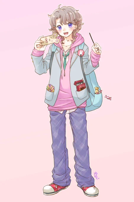 #フォロワーさんからイメージもらって自分を男子高校生化する

こんな夜中ですがゆめたできましたーーー
おさかじ。

ゆめたろうなのかむたろうなのかは秘密。
ムタローって呼ぶとぷんすこするよ!(∩'∀`)∩

ありがとうございました! 