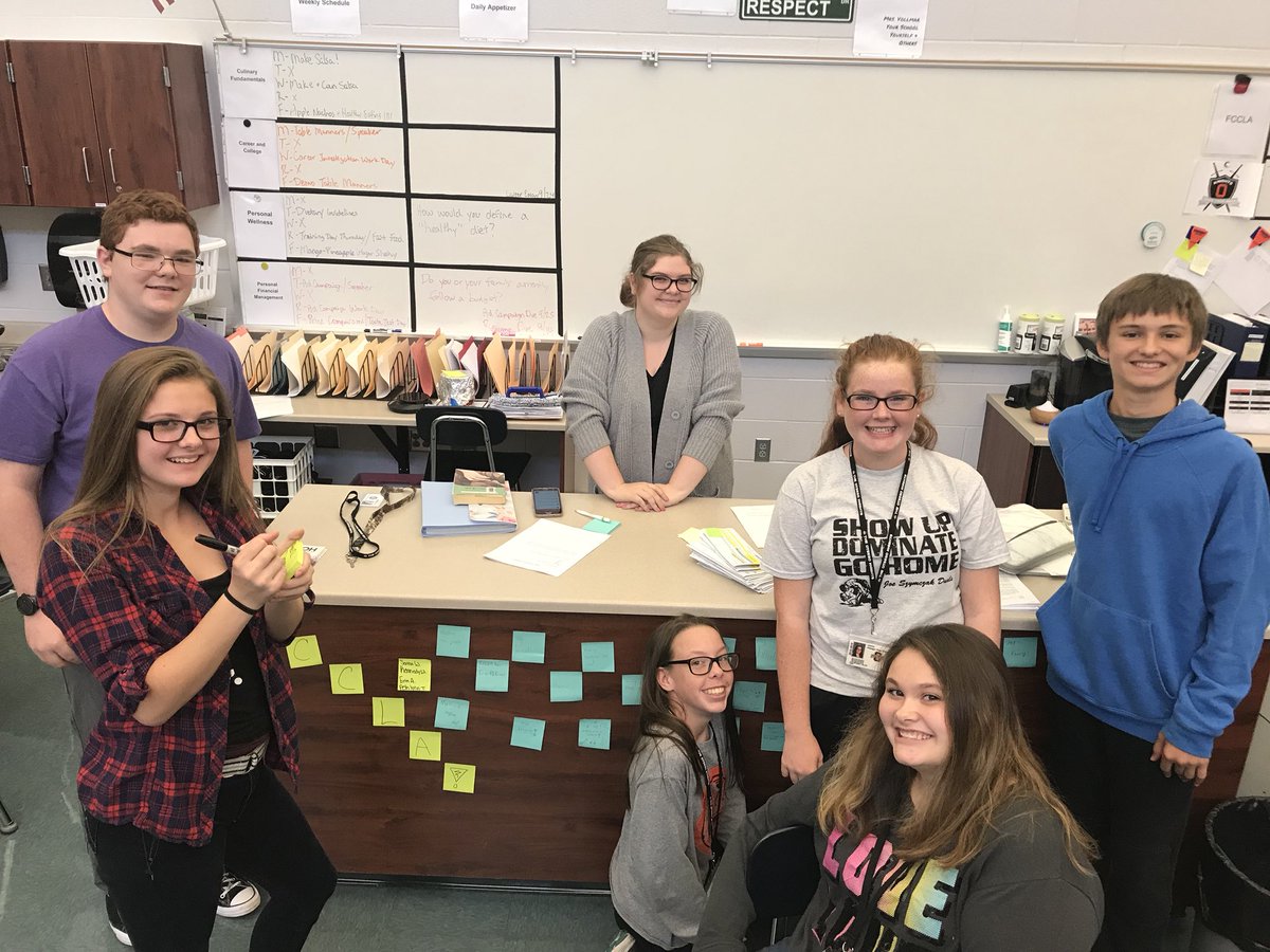Our first official FCCLA meeting was a success thanks to our president, <a href="/punkarose/">erin anderson 🤍</a> Erin Anderson! What inspires you to be better? #pentapride #OtsegoKnights #MrsVollmar <a href="/KaoJill/">Jill Kao</a>
