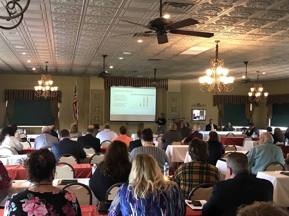 “Infrastructure operates across borders, workforce operates across borders, feedstock operates across borders. Success is when we work together as a region to attract investments that benefit all of us.” - <a href="/BrinleyDenise/">Denise Brinley</a> <a href="/PADCEDnews/">PA Department of Community & Economic Development</a> #natgas #appalachia