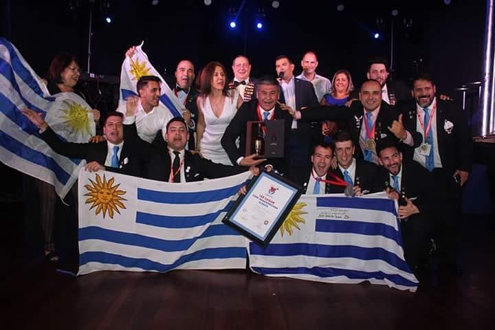 Premios Panamericano 2018 Cuba🏆🍸🔝🇺🇾
★Medalla de Oro Panamericano Gustavo Cisnero
★Medallas de Plata
Marcelo Pellejero Copa Presidente 
Federico Curubeto Flair Amistad
★Medalla de Bronce
Mauricio Díaz Flair Amistad
★Premio a la Mejor Cata del Panamericano Gustavo Cisnero