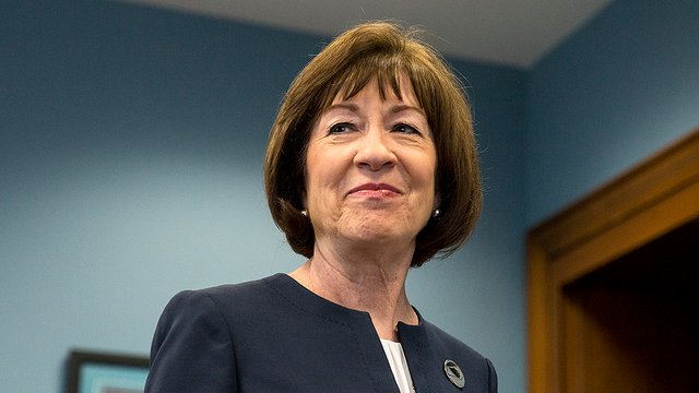 thehill's tweet image. Collins calls crowdfunding to get her to oppose Kavanaugh a "bribe" hill.cm/pkb12wY