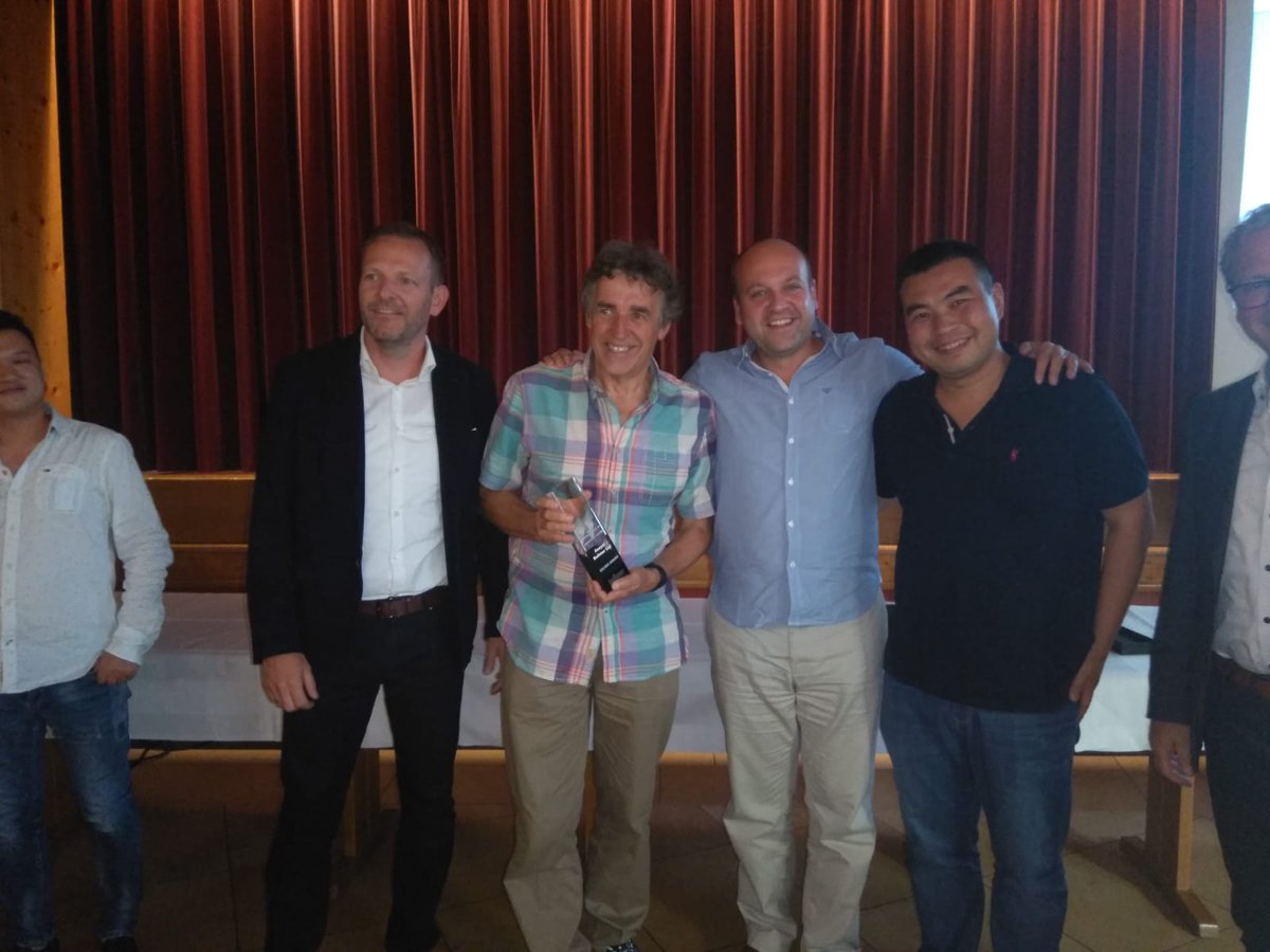 Thank you bullmer GmbH for great #salesmeeting We are #winners #InnovationAward 2018