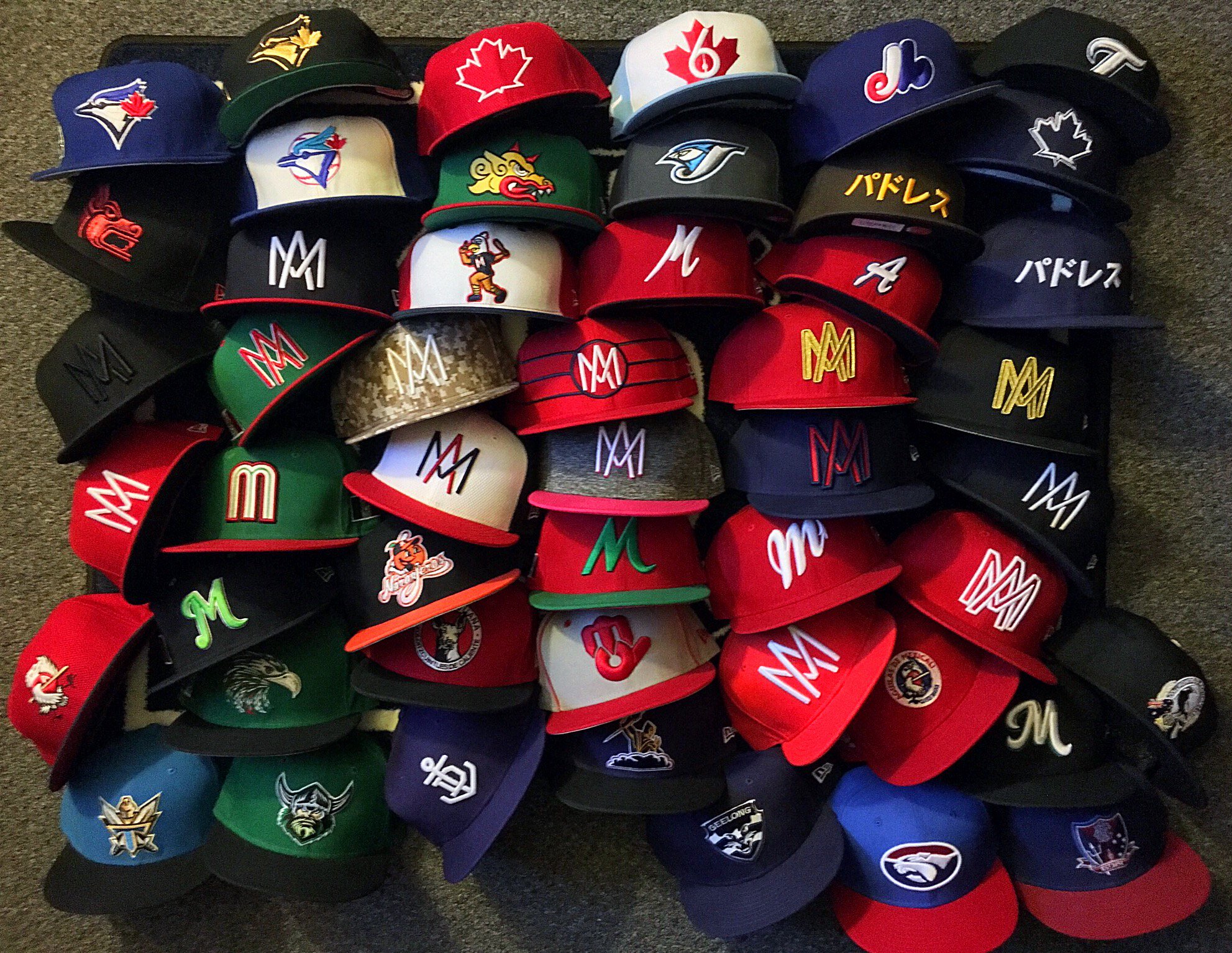 baseball hats lids