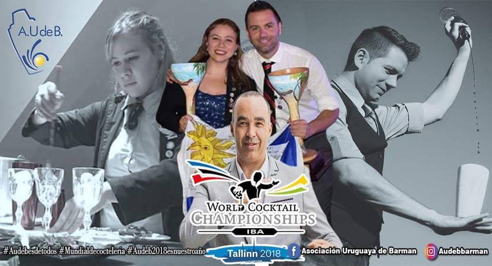 ¡Delegación Uruguaya rumbo al World Cocktail Championship Tallin 2018!