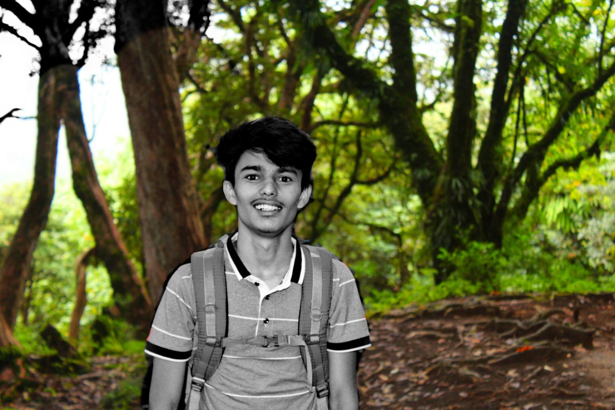 Raj__Yes's tweet photo. #B &amp; #W me and The #Colourful #Nature https://t.co/m9WPASWxmb