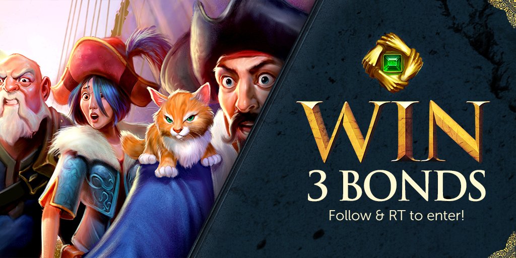 RuneScape's tweet photo. #FreeStuffFriday - Still time to enter our competition and try to WIN 3 Bonds!! 💰💰💰

Follow + RT to enter. Winner announced next week. https://t.co/dwpt4iD1aP