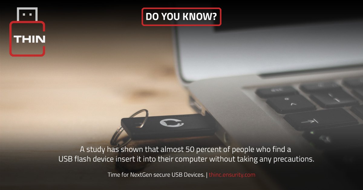 ThinC_USB's tweet photo. #ThinC #Ensurity #SecureUSB #USBStorage #DigitalSecurity #malwareprotection #RansomwareProtection https://t.co/FiiB4YP8f3