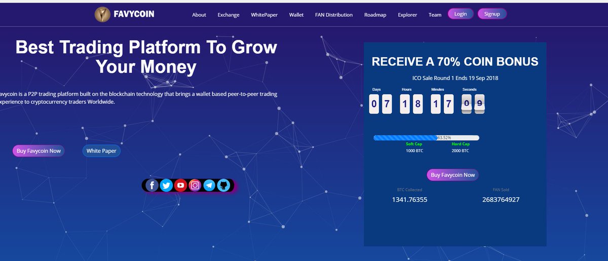 ak3556854's tweet photo. Favycoin #Exchange #Airdrop ≫ @Favycoin is airdropping Free 500 #Favycoin Tokens to the community For Simple Signup. 

1. Go To Airdrop: https://t.co/78ciW71erE
2. Signup With Email &amp; Confirm.
3. You Will Be Get 500 Coins.
4. Earn More By Inviting Friends. https://t.co/5ytcVNZrA9
