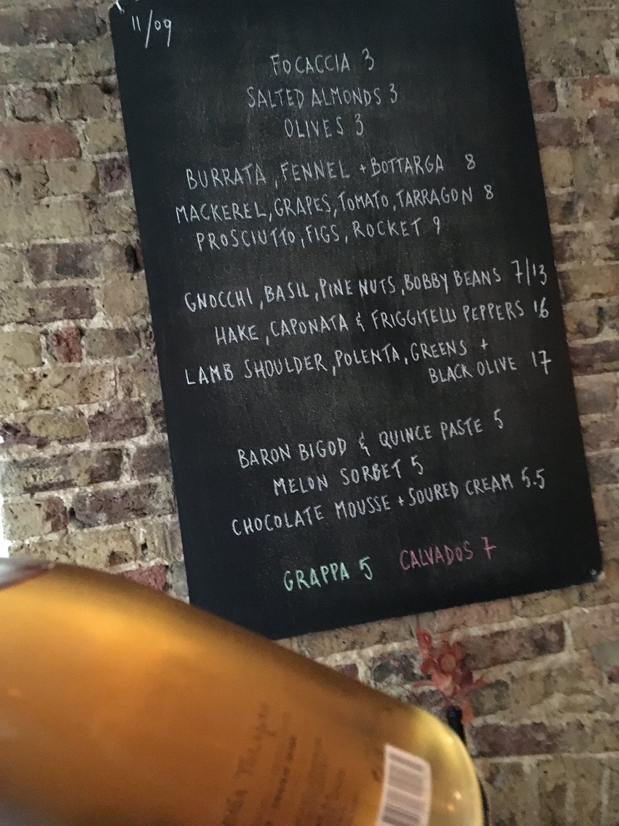 Today 11/09by the glass: Benimaquia Tinajas, #BernabeNavarro #winefromspain #n16 #rubedolondon