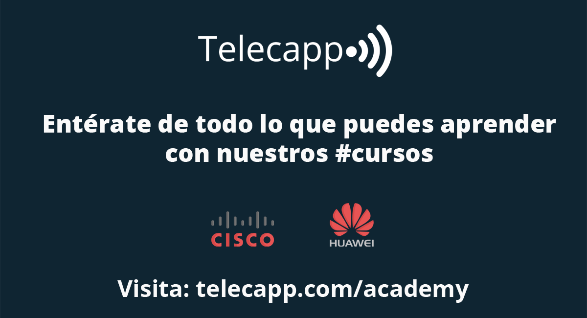 TelecappVE's tweet photo. Los mejores #cursos de #Redes IP y #Telecomunicaciones, 100% online con certificado están en #Telecapp! Aprende sobre #LTE, #IoT, #IPv6, #MPLS, #MPLSTE y mucho más! Ingresa aquí: https://t.co/qfDFUnPN6y

#Telecom #Curso #MOOC #elearning #Telefonica #Telcel #Entel #Claro #Digitel https://t.co/pSLQK3V8ZW