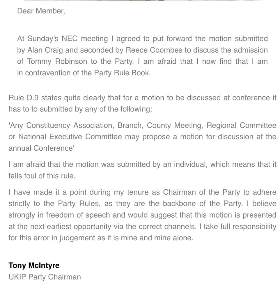 kazmc iamtommy on twitter a message from party