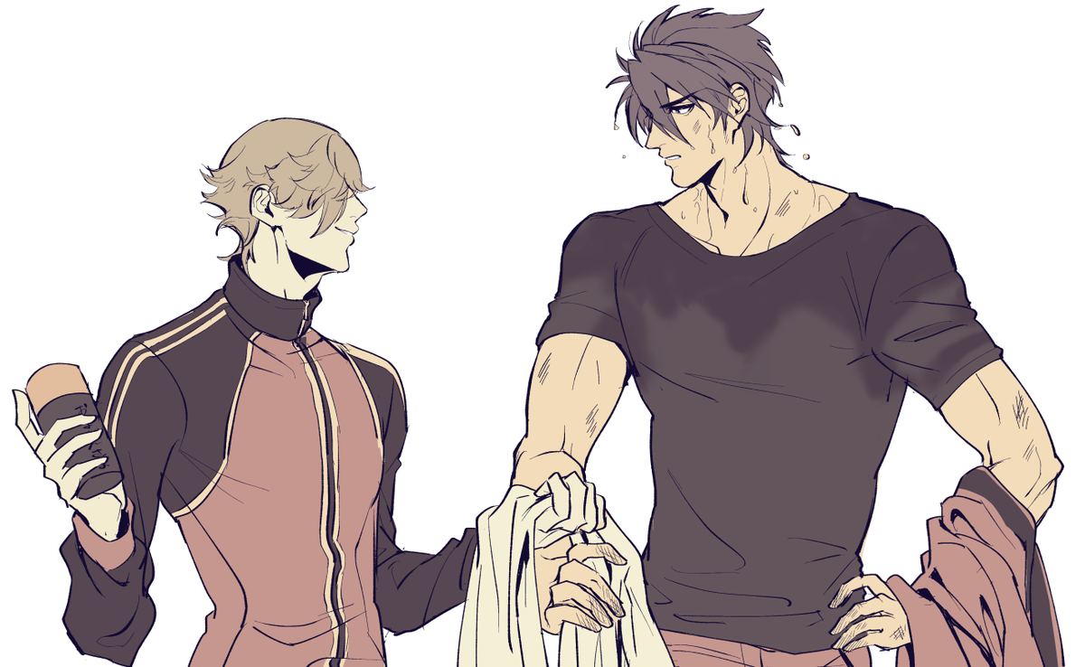 すわろ お疲れ様大包平 これで汗を拭け 喉が渇いただろう 茶でも飲んで休憩しよう お前 こういう時だけ妙に要領が良いな 大鶯