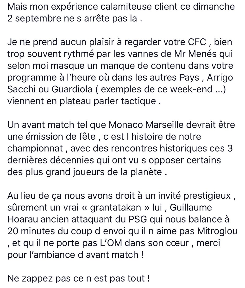the_great_gambi's tweet image. Notre expérience client Canal plus en tant que supporter de l Olympique de Marseille est catastrophique . Merci de nous aider @jheyraud @OM_Officiel @canalplus #teamOM #OMEAG