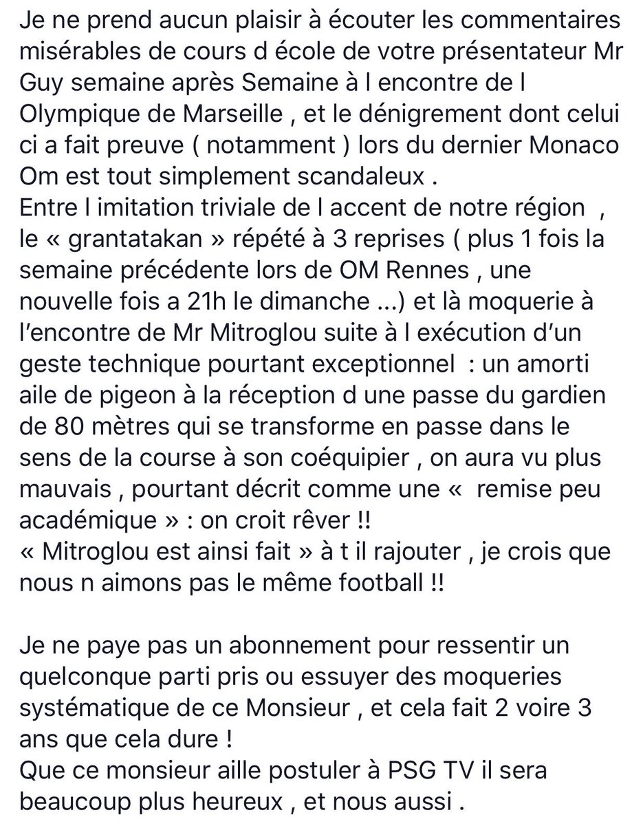 the_great_gambi's tweet image. Notre expérience client Canal plus en tant que supporter de l Olympique de Marseille est catastrophique . Merci de nous aider @jheyraud @OM_Officiel @canalplus #teamOM #OMEAG