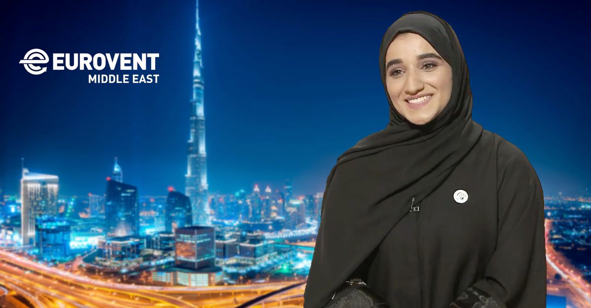Eurovent Middle East will commemorate its establishment as an independent association in the region and award the first ever honorary membership to young achiever, Ms Roudha Bin Bar, at a high-level event on 23 September 2018 at the World Trade Club Dubai.