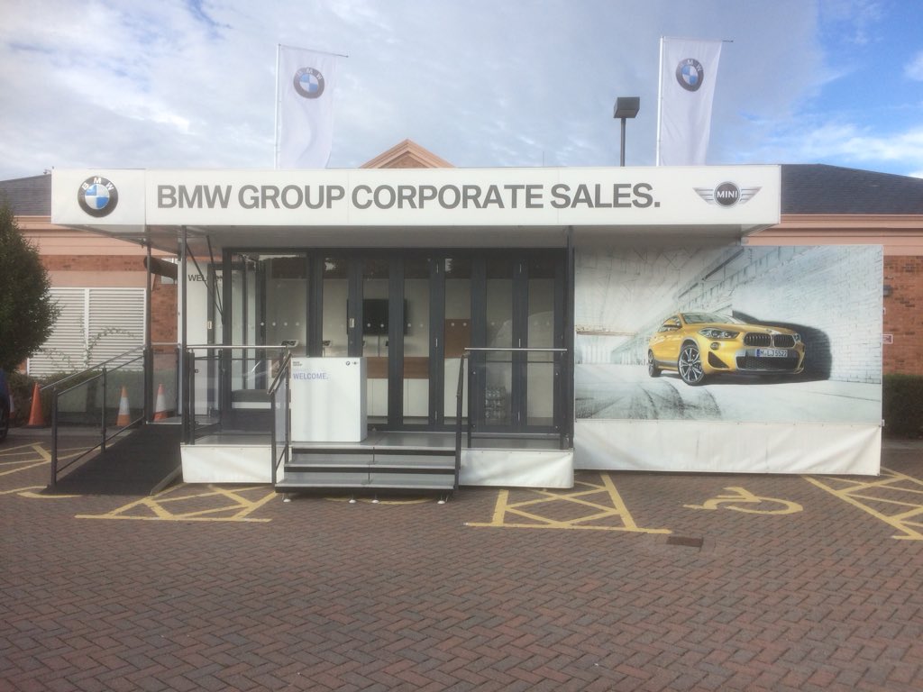 NickstrangeNs's tweet photo. @TROexperiential 2nd year I’ve been at the Bank of America. Ready for lots of people to come &amp; try the wonderful BMW electric vehicles. Plus it proves I can still build for events!!! https://t.co/dNJbEwjd4d