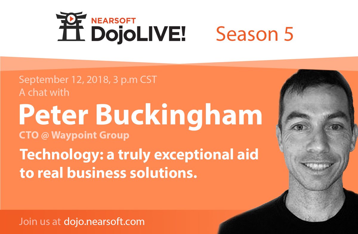 dojolive's tweet photo. #Technology is, without a doubt, a truly exceptional aid to real #business solutions. This is what we'll be talking about on Wednesday with @DataDivination, CTO &amp; VP Engineering at @waypointbldg on @dojolive https://t.co/qAJBdJdWzE #realestate #Software #CloudComputing #SaaS https://t.co/Xcu55SPawP