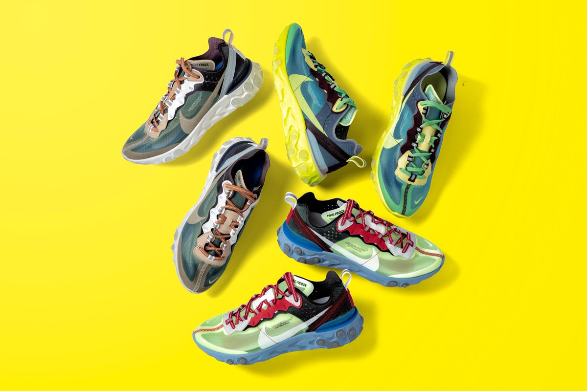 cncpts's tweet image. 🚨ONLINE RAFFLE for the Nike React Element 87 / Undercover is NOW LIVE bit.ly/2p0FL8m #cncpts #nike #reactelement87