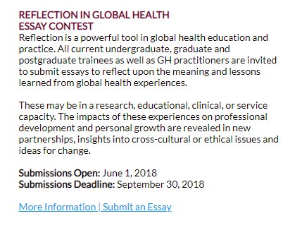 health education essay when did the civil war became inevitable cugh on twitter attention globalhealth students practitioners cugh on twitter attention globalhealth students practitioners youre invited