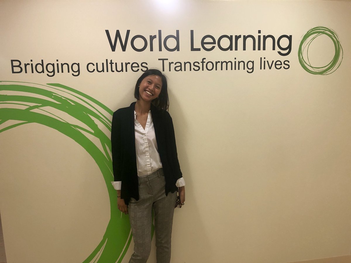 ExchangesWTCI's tweet image. So awesome to see our former Professional Exchanges intern, Rose, now interning with the IVLP team at @WorldLearning! #OneBigNetwork #BridgingCultures #IVLP