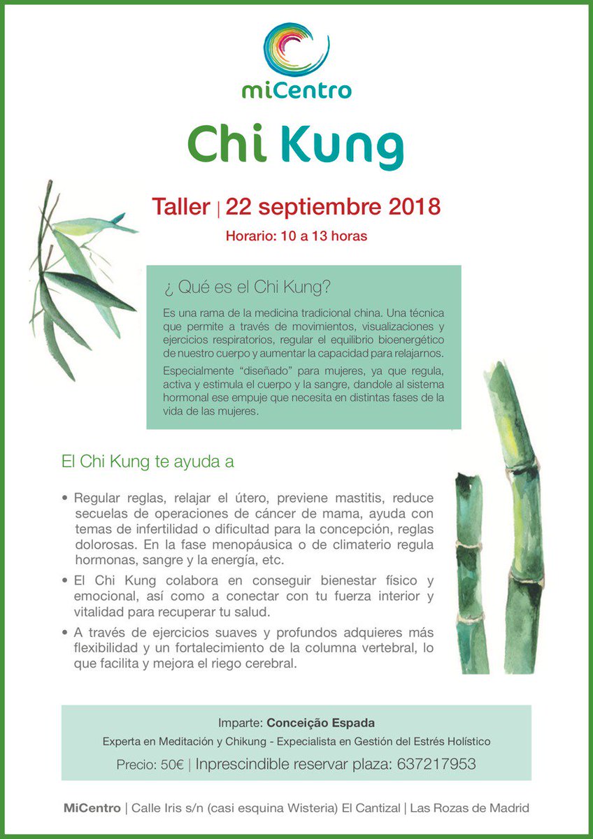 CM_Espada's tweet photo. Voy a estar en #madrid el 22 y 23 de septiembre con talleres de #chikung y #gestiondelestres en el https://t.co/1K5P818oze plazas limitadas #estres #meditacion https://t.co/yk2B2YtSBf