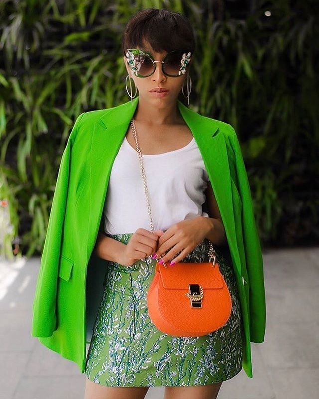 Green or nothing else! <a href="/simplypalesa/">Palesa Mahlaba</a> 💕
___________________
#bellanaijastyle #fashion #style #fashionable #stylish