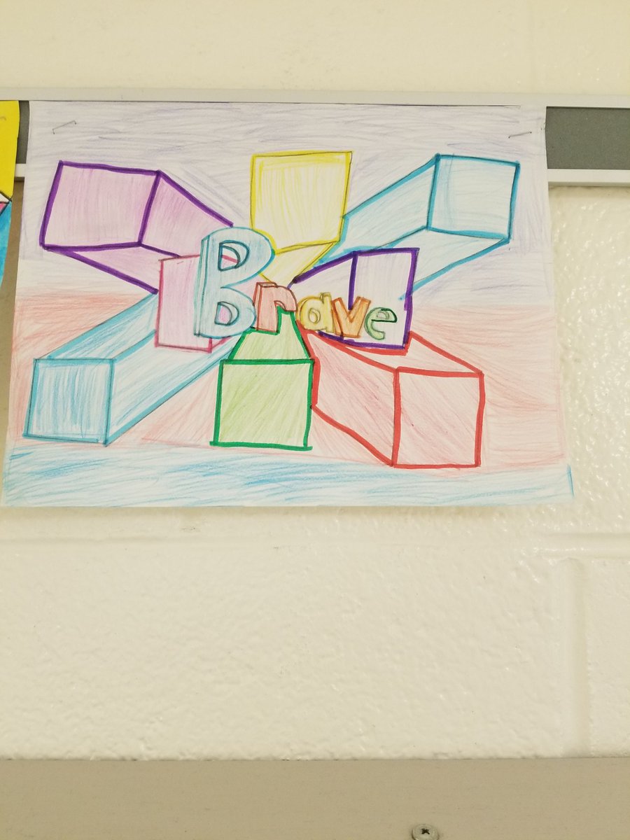 MrsMarshallCSMS's tweet photo. Our Panther Time class had some amazing #OneWord projects! Come upstairs to check them out! They're a great reminder of how powerful your #positive words can be! @Sandburg_MS https://t.co/nJqjOBtPqc
