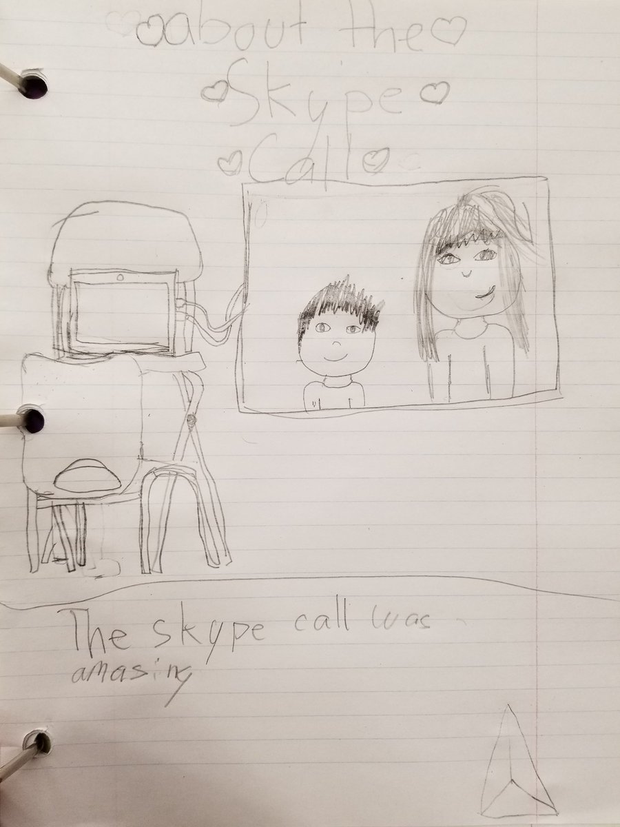 MrsCavers78's tweet image. Thanks to @EmpaticoOrg for matching my class with Regina and her English students from Ponta Grossa in Brazil! We&apos;ve learned so much already and we&apos;re looking forward to our next chat. Thanks for recording the moment, Jenna! #GlobalConnections #SparkEmpathy @jl_school @GEDSB