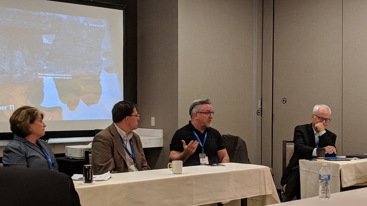 GetCalCISO's tweet photo. Paul Kurtz, @trustartech CEO and CalCISO member and partner, leads a panel on #cybersecurity #informationsharing #IISC2018. https://t.co/dp7gQxwexq