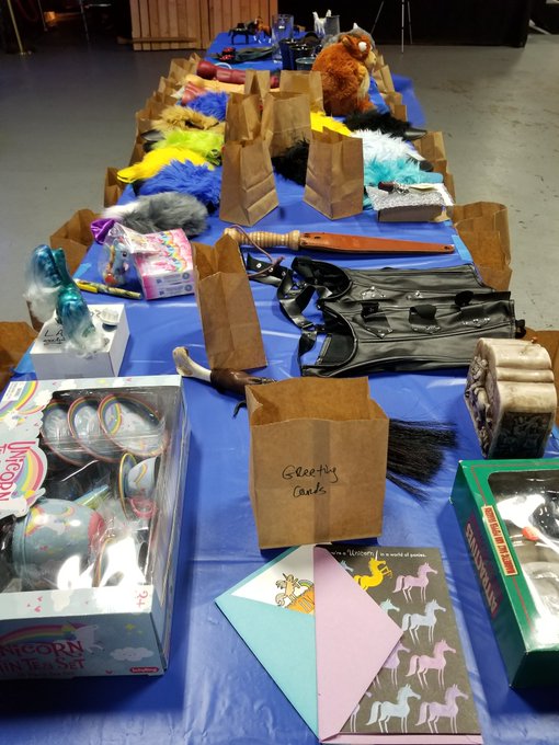 Equusippe comes with an awesome door prize table. https://t.co/jBZW6fvA72  #worththetrip https://t.c<a href="/tag/worththetrip"class="tags"><span>#worththetrip</span></a>