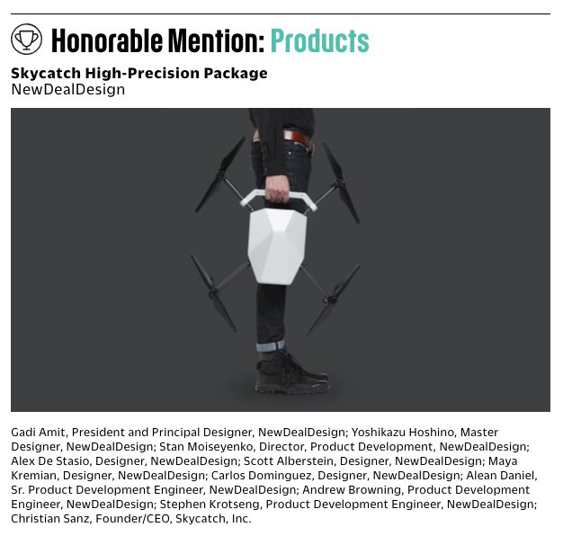 NewDealDesign's tweet photo. Proud to have our work with @skycatch @envoythere & @fitbit honored by @FastCompany in the 2018 #FCDesignAwards. Congrats to our teams & partners!
#graphicdesign #branddesign #productdesign #timelessdesign #originalfitbit #fitbit #skycatch #envoy https://t.co/RAo5DRGGn8