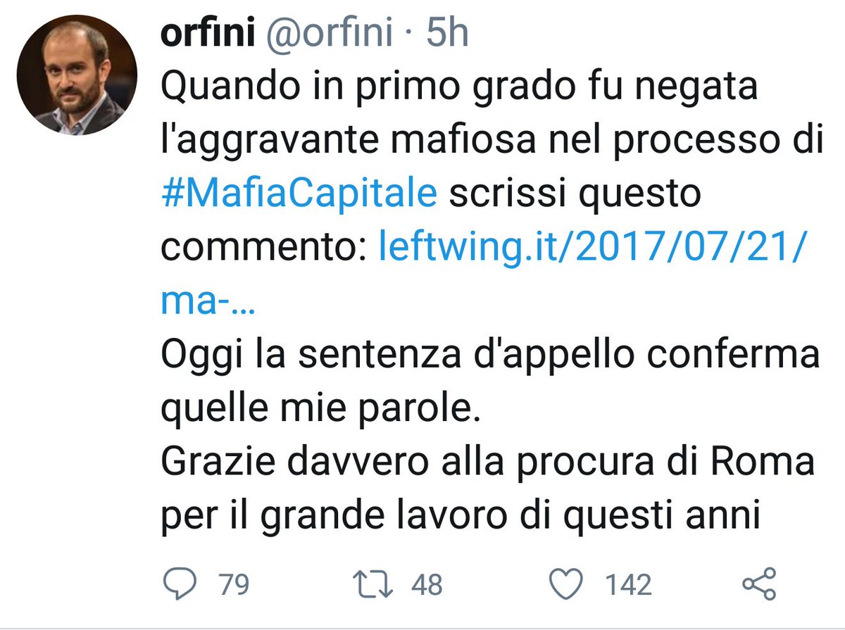 PolpoFinto's tweet photo. Piddini che esultano perché la corte d'appello ha sentenziato che #Buzzi, che finanziava il #PD, è un mafioso e ha condannato #Odevaine (ex vicecapo gabinetto di #Veltroni) e #Coratti (ex presidente PD dell'assemblea capitolina). Chi li capisce è bravo. #MafiaCapitale https://t.co/5KQ6Fg4Raz
