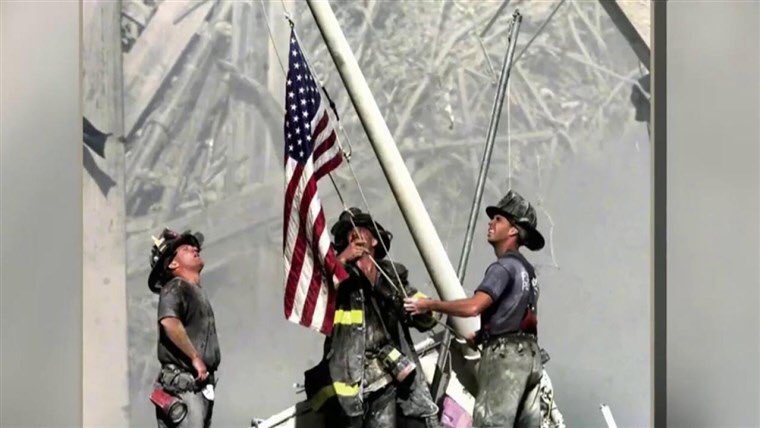 AllenWest's tweet photo. Today is the 17th remembrance of our modern day Pearl Harbor, the Islamic terrorist attacks of 911. May we #NeverForget the loved ones lost and the lives scarred forever. We must remain forever vigilant and resolute against the ideology that wrought this evil upon our nation. 1/2 https://t.co/2vJ1x80mh4
