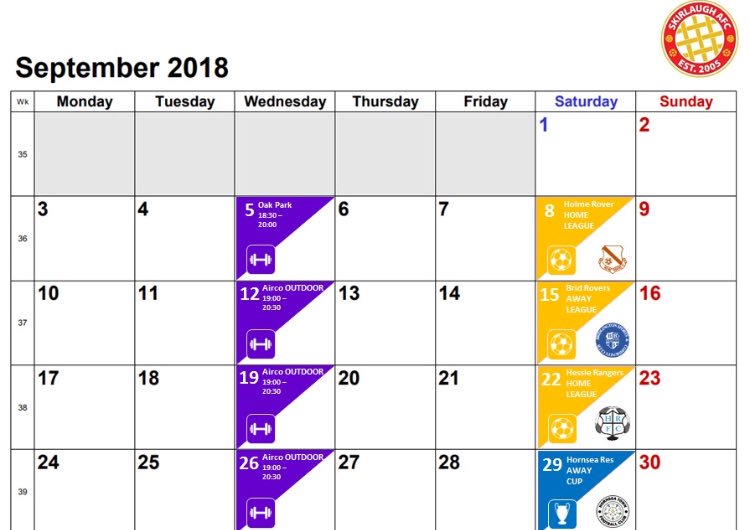 This months fixtures are now out. We continue this weekend away to Bridlington Rovers in the league who also got 3 points from there first game #UTS⚫️🔴