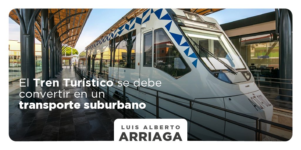 Tristemente, la tarifa del #TrenTurístico es altísima y normalmente va vacío. Lo tenemos que convertir en un transporte suburbano, en días donde no hay turismo como entre semana; un transporte que nos conduzca desde #SanPedroCholula hasta la capital del estado.