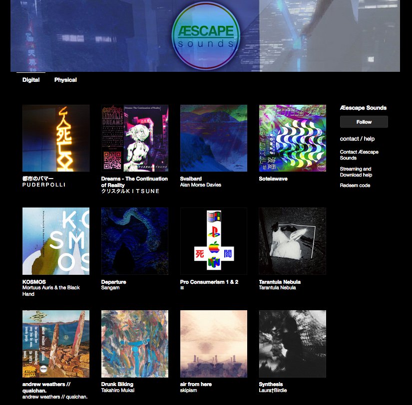 AescapeSounds's tweet image. aescapesounds.bandcamp.com